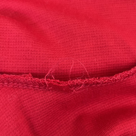 Red Peplum Top - Picture 9 of 9